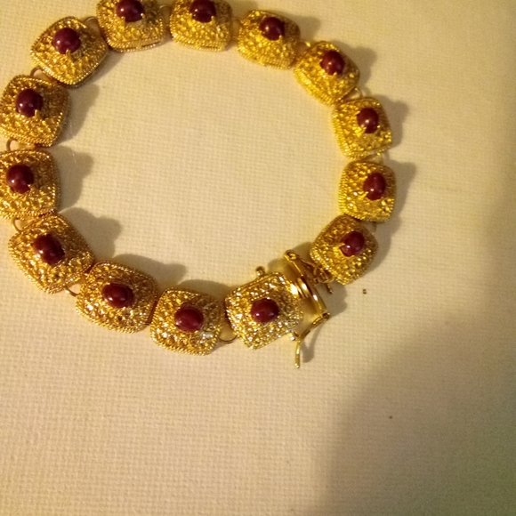 Ruby bracelet - Picture 4 of 9